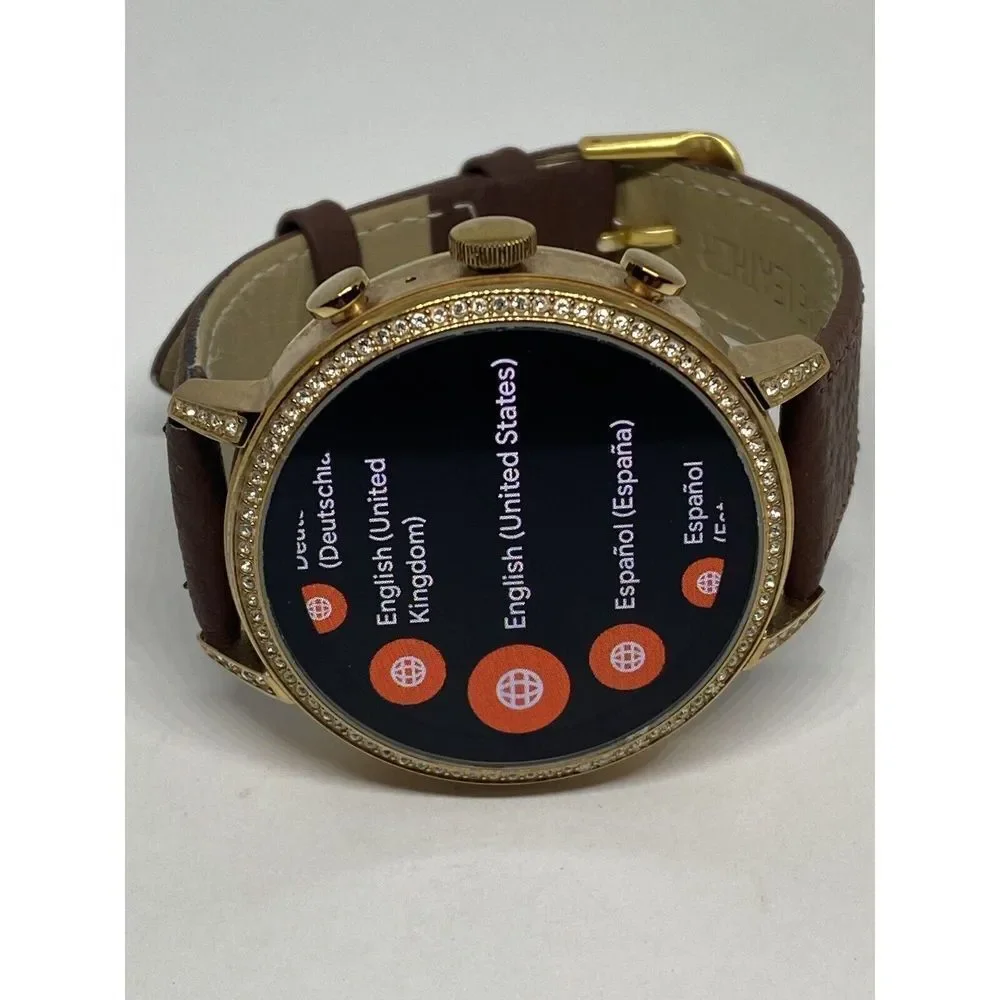 Fossil Gen 4 Authentic Digital Dial Smart Watch Custom Band FTW6011 AB579
